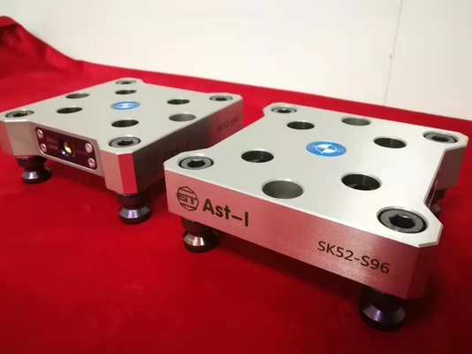 제로 포인트 CNC 워크 홀딩 정착물 빠른 변경 합금강 소재