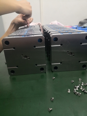 밀링 퀵 체인지 고정물 클램프 4개 홀 제로 포인트 CNC 1.6Kg