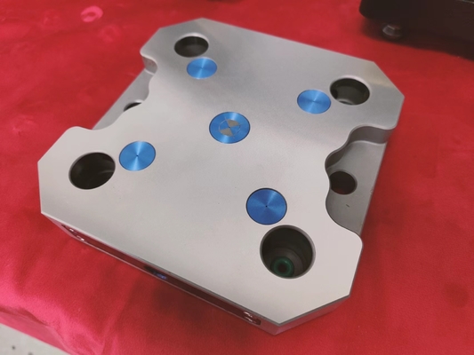 96mm 제로 포인트 클램핑 직사각형 CNC 테이블 클램프 수동 헤비 듀티
