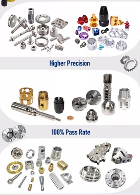 POM CNC 가공 부품 티타늄 도금 CNC 가공 부품 SGS