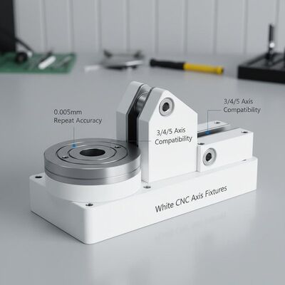 0.005mm 반복 정확도 및 정밀 가공을위한 3/4/5 축 호환성