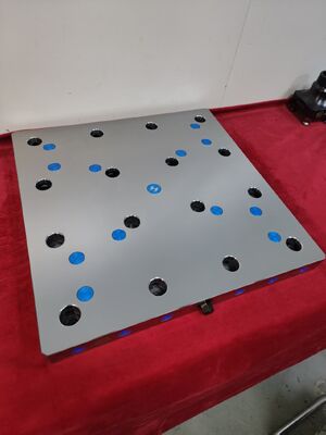 OEM 18KN 잠금 힘 5 축 CNC 클램핑 고정 CNC 작업 홀딩 고정 제조 라인에서 작업 조각 안정성 및 클램핑을 제공합니다