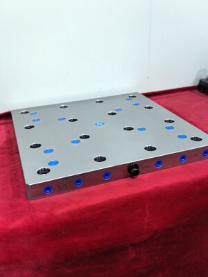 OEM 18KN 잠금 힘 5 축 CNC 클램핑 고정 CNC 작업 홀딩 고정 제조 라인에서 작업 조각 안정성 및 클램핑을 제공합니다