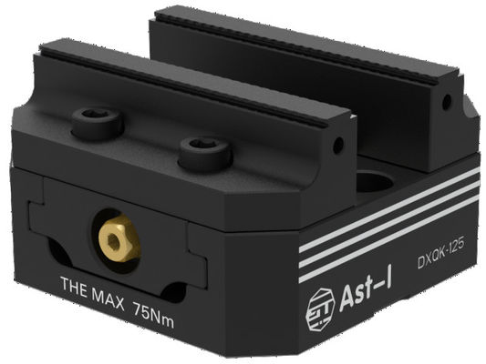 정밀도 Cnc 축융기 축 정착물 75mm 턱 폭 DXQ125128