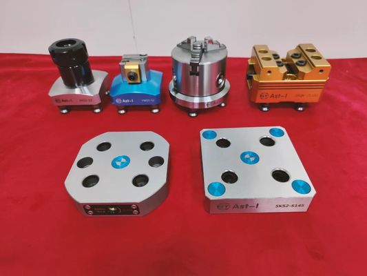 수동 3/5 축 맷돌로 가는 바이스 알루미늄 턱 75Nm 최대 토크