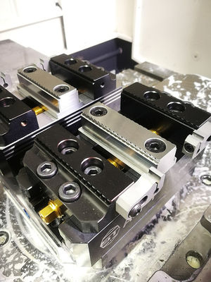 3kg 축 픽스처 50mm 클램핑 범위 4 축 vise 스테인레스 스틸